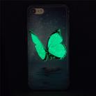For  iPhone 8 & 7  Noctilucent Butterfly Pattern IMD Workmanship Soft TPU Back Cover Case - 6