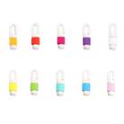 100 PCS Earphone Headphone Wire Cable Line Protective Cover Winder Cord Wrap Organizer, Random Color Delivery - 2