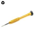 JIAFA JF-609-0.6Y Tri-point 0.6 Repair Screwdriver for iPhone X/ 8/ 8P/ 7/ 7P & Apple Watch(Gold) - 1