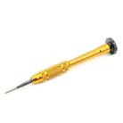 JIAFA JF-609-0.6Y Tri-point 0.6 Repair Screwdriver for iPhone X/ 8/ 8P/ 7/ 7P & Apple Watch(Gold) - 3