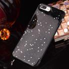 For  iPhone 8 & 7  Epoxy Dripping Black Starry Soft TPU Protective Case Back Cover - 1