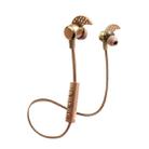 KIN-88 In-Ear Wire Control Bluetooth Earphone with Mic(Gold) - 1