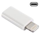 ENKAY Hat-Prince HC-6 Mini ABS USB-C / Type-C 3.1 to 8 Pin Port Connector Adapter(White) - 1