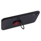 CPS-019 Universal Super-thin Phone Stand Ring Holder with Magnetic Function (Red) - 1