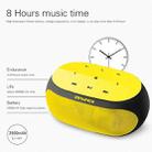 awei Y200 Wireless Bluetooth Speaker with Touch Buttons, Support Aux Line and TF Card(Yellow) - 5