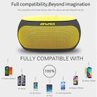 awei Y200 Wireless Bluetooth Speaker with Touch Buttons, Support Aux Line and TF Card(Yellow) - 7