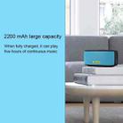 awei Y210 Portable Wireless Bluetooth Speaker V4.2 with Enhanced Bass, Support NFC / TF Card / AUX(Blue) - 4