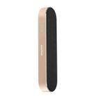 awei Y220 Portable Wireless Bluetooth Speaker V4.2 with HD Clear 3D Stereo Sound and Noise Cancelling, Support TF Card / AUX(Gold) - 2