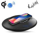awei Y290 5W Fast Wireless Charger with Bluetooth Speaker(Black) - 1