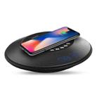 awei Y290 5W Fast Wireless Charger with Bluetooth Speaker(Black) - 5