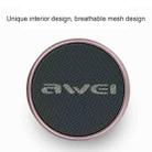 awei Y500 Mini Portable Wireless Bluetooth Speaker with 3D Stereo, Built-in Mic, Support TF Card / AUX(Gold) - 4
