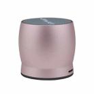 awei Y500 Mini Portable Wireless Bluetooth Speaker with 3D Stereo, Built-in Mic, Support TF Card / AUX(Rose Gold) - 2