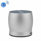 awei Y500 Mini Portable Wireless Bluetooth Speaker with 3D Stereo, Built-in Mic, Support TF Card / AUX(Silver) - 1