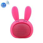 awei Y700 Mini Portable Rabbit Wireless Bluetooth Speaker, Built-in Mic, Support AUX / Hand Free Call(Red) - 1