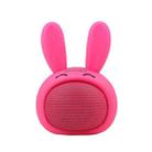 awei Y700 Mini Portable Rabbit Wireless Bluetooth Speaker, Built-in Mic, Support AUX / Hand Free Call(Red) - 2
