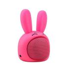 awei Y700 Mini Portable Rabbit Wireless Bluetooth Speaker, Built-in Mic, Support AUX / Hand Free Call(Red) - 4