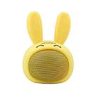 awei Y700 Mini Portable Rabbit Wireless Bluetooth Speaker, Built-in Mic, Support AUX / Hand Free Call(Yellow) - 2