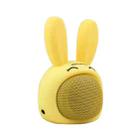 awei Y700 Mini Portable Rabbit Wireless Bluetooth Speaker, Built-in Mic, Support AUX / Hand Free Call(Yellow) - 4