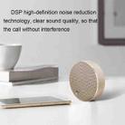 awei Y800 Mini Portable Wireless Bluetooth Speaker Noise Reduction Mic, Support TF Card(Rose Gold) - 4