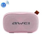 awei Y900 Mini Portable Wireless Bluetooth Speaker Noise Reduction Mic, Support TF Card / AUX(Pink) - 1