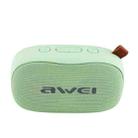 awei Y900 Mini Portable Wireless Bluetooth Speaker Noise Reduction Mic, Support TF Card / AUX(Mint Green) - 2