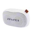 awei Y900 Mini Portable Wireless Bluetooth Speaker Noise Reduction Mic, Support TF Card / AUX(White) - 2