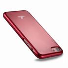 GOOSPERY JELLY CASE for  iPhone 8 & 7  TPU Glitter Powder Drop-proof Protective Back Cover Case (Red) - 1