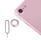 For iPhone 7 Rear Camera Lens Protective Cover with Needle(Gold) - 1