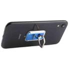 CPS-013 360 Degrees Rotate Freely Removable Magnetic Ring Stand Phone Holder, Support Wireless Charging(Blue) - 1