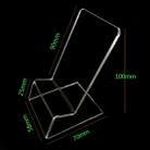 10 PCS Acrylic Mobile Phone Display Stand Holder(Transparent) - 2
