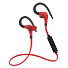 BT-1 Wireless Bluetooth In-ear Headphone Sports Headset with Microphones, for Smartphone, Built-in Bluetooth Wireless Transmission, Transmission Distance: within 10m(Red) - 1