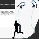 008 In-Ear Ear Hook Wire Control Sport Wireless Bluetooth Earphones with Mic, Support Handfree Call, For iPad, iPhone, Galaxy, Huawei, Xiaomi, LG, HTC and Other Smart Phones(Black) - 4