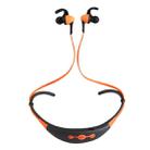 BT-54 In-Ear Wire Control Sport Neckband Wireless Bluetooth Earphones with Mic & Ear Hook, Support Handfree Call, For iPad, iPhone, Galaxy, Huawei, Xiaomi, LG, HTC and Other Smart Phones(Orange) - 1