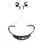 BT-54 In-Ear Wire Control Sport Neckband Wireless Bluetooth Earphones with Mic & Ear Hook, Support Handfree Call, For iPad, iPhone, Galaxy, Huawei, Xiaomi, LG, HTC and Other Smart Phones(White) - 1