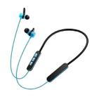 BT-KDK58 In-Ear Wire Control Sport Magnetic Suction Wireless Bluetooth Earphones with Mic, Support Handfree Call, For iPad, iPhone, Galaxy, Huawei, Xiaomi, LG, HTC and Other Smart Phones(Blue) - 1