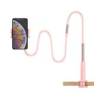 Licheers LRZJ00 110cm Lazy Bracket 360 Degree Adjustable Desktop Holder for Phone below 6.5 inch (Pink) - 1