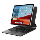 MOMAX KB3M MAG LINK Wireless Suspended Magnetic Keyboard Leather Case For iPad Pro 11 2022 / 2021 / 2020 / 2018 / Air 2022 / 2020 10.9 (Black) - 1
