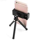 Multi-functional Aluminum Alloy Mount Tripod with Phone Clamp (Silver) - 3