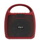 ZEALOT S42 Portable FM Radio Wireless Bluetooth Speaker with Built-in Mic, Support Hands-Free Call & TF Card & AUX (Red) - 1