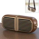 Oneder V8 Magnetic Suction Pair Stereo Sound Box Wireless Bluetooth Speaker with Strap, Support Hands-free & TF Card & AUX & USB Drive(Bronze) - 1