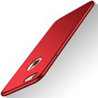 MOFI for  iPhone  7  PC Ultra-thin Edge Fully Wrapped up Protective Case Back Cover(Red) - 1