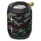 HOPESTAR P13 Portable Outdoor Waterproof Wireless Bluetooth Speaker, Support Hands-free Call & U Disk & TF Card & 3.5mm AUX & FM (Camouflage) - 1