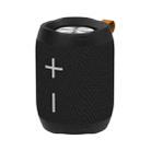 HOPESTAR P13 Portable Outdoor Waterproof Wireless Bluetooth Speaker, Support Hands-free Call & U Disk & TF Card & 3.5mm AUX & FM (Black) - 1