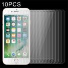 10 PCS for iPhone 8 Plus & iPhone 7 Plus 0.26mm 9H Surface Hardness 2.5D Explosion-proof Tempered Glass Non-full Screen Film - 1