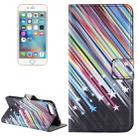 For iPhone 8 Plus & 7 Plus   Meteor Shower Pattern Leather Case with Holder & Card Slots & Wallet - 1