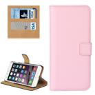 For iPhone 8 Plus & 7 Plus   Genuine Split Horizontal Flip Leather Case with Holder & Card Slots & Wallet(Pink) - 1