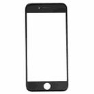 Front Screen Outer Glass Lens with Front LCD Screen Bezel Frame for iPhone 7 Plus (Black) - 2