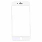 Front Screen Outer Glass Lens with Front LCD Screen Bezel Frame for iPhone 7 Plus (White) - 2