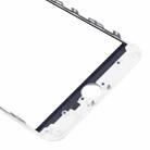 Front Screen Outer Glass Lens with Front LCD Screen Bezel Frame for iPhone 7 Plus (White) - 5