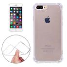 For iPhone 8 Plus & 7 Plus   Shock-resistant Cushion TPU Protective Case (Transparent) - 1